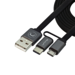 Cable 2-in-1 Type-C & Micro USB 1m