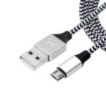 Cable Micro USB Braided 1.5m - Silver