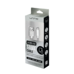 Cable Micro USB Stainless Steel 1m - Silver - Image 2