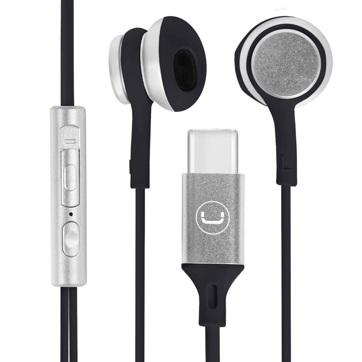 Earbuds Ultra Type-C with MIC - Black - Image 1