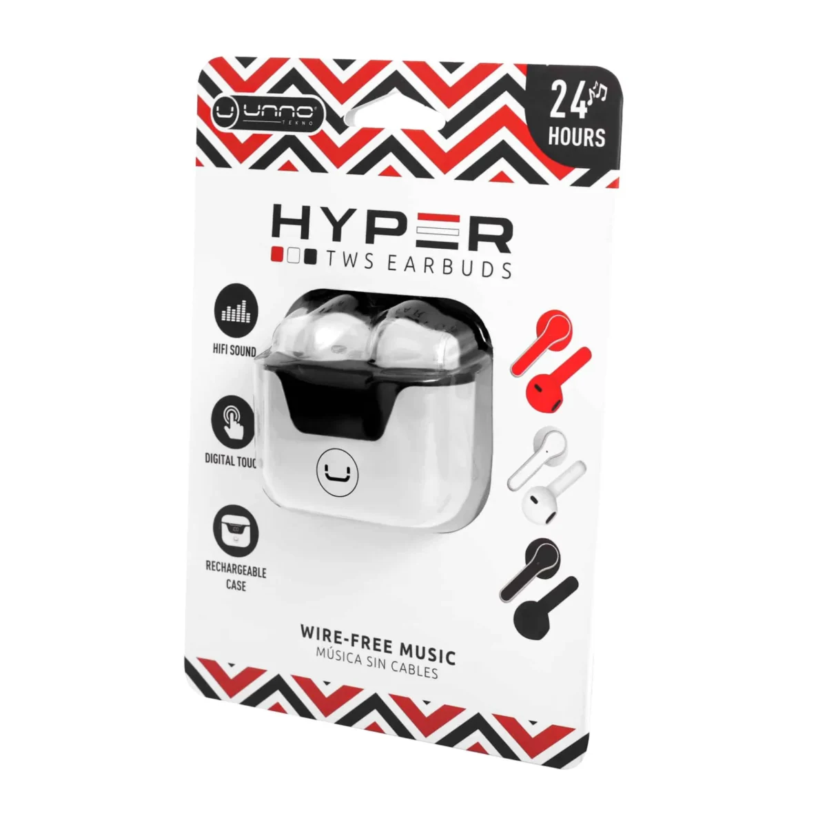 Earbuds Hyper TWS - White - Image 3
