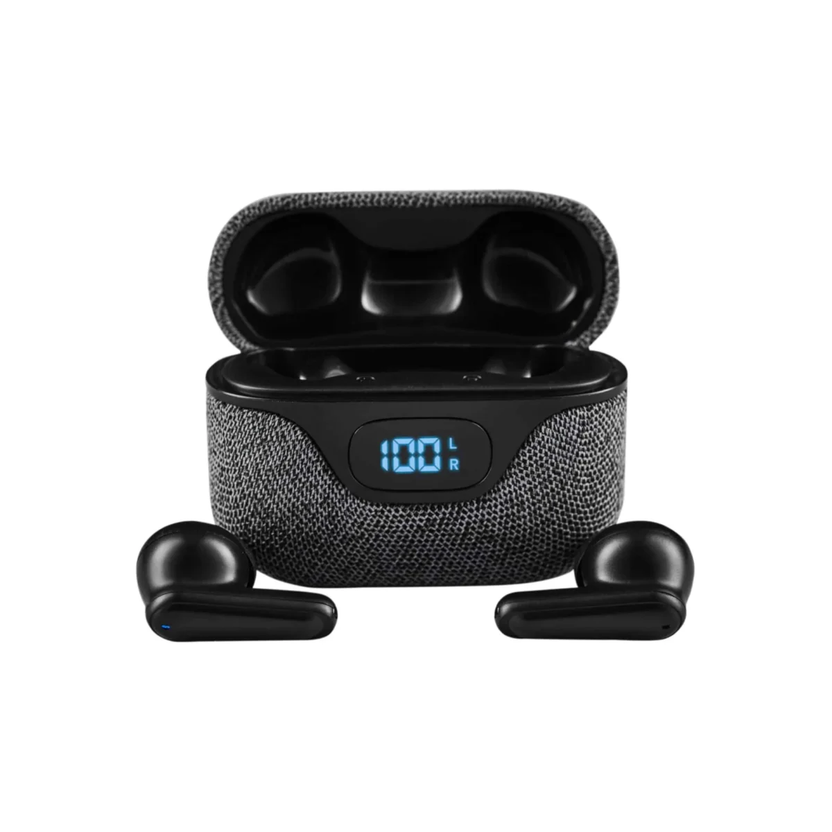 Earbuds LuxPro Fabric - Black - Image 2
