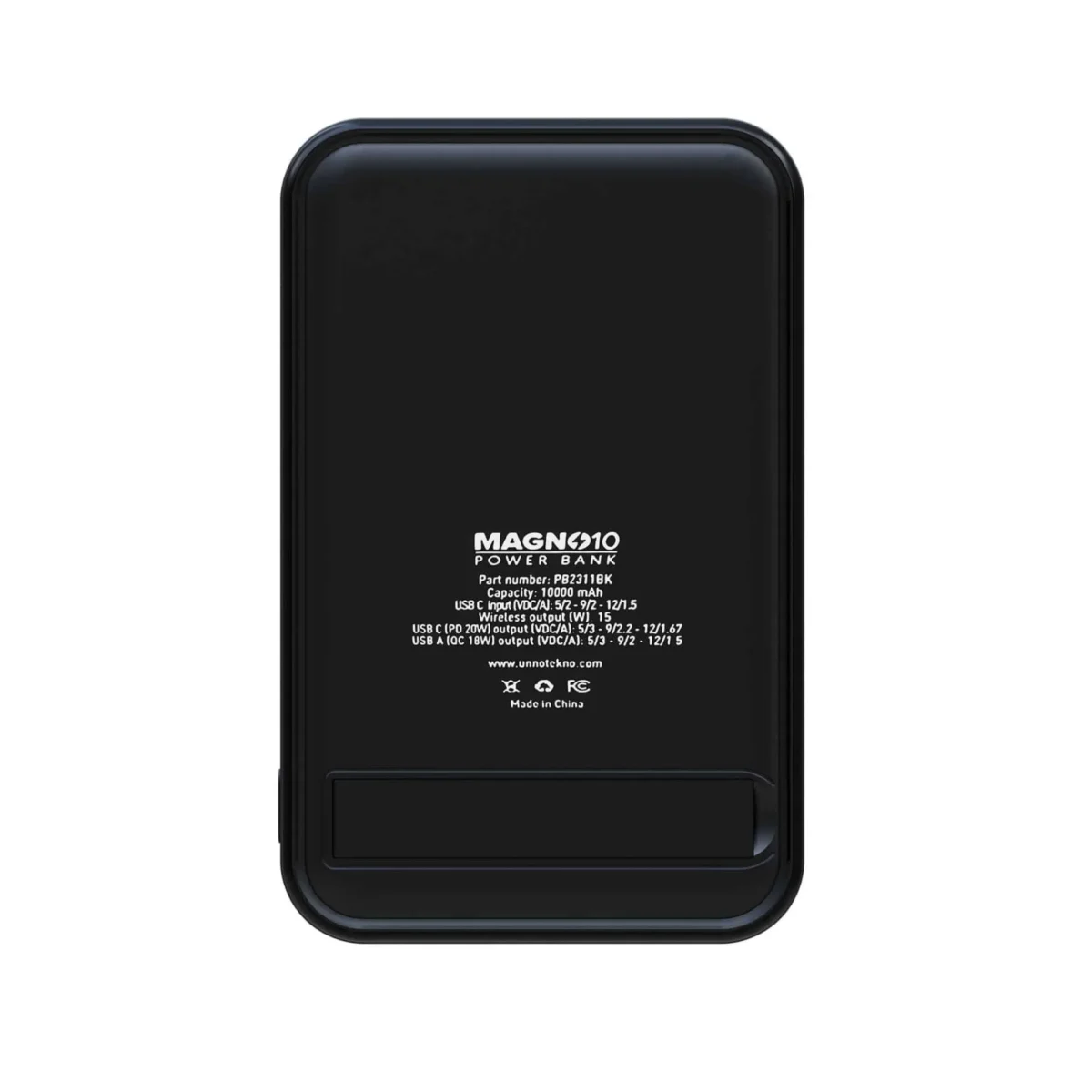 Power Bank Magno10 10000mAh - Black - Image 5