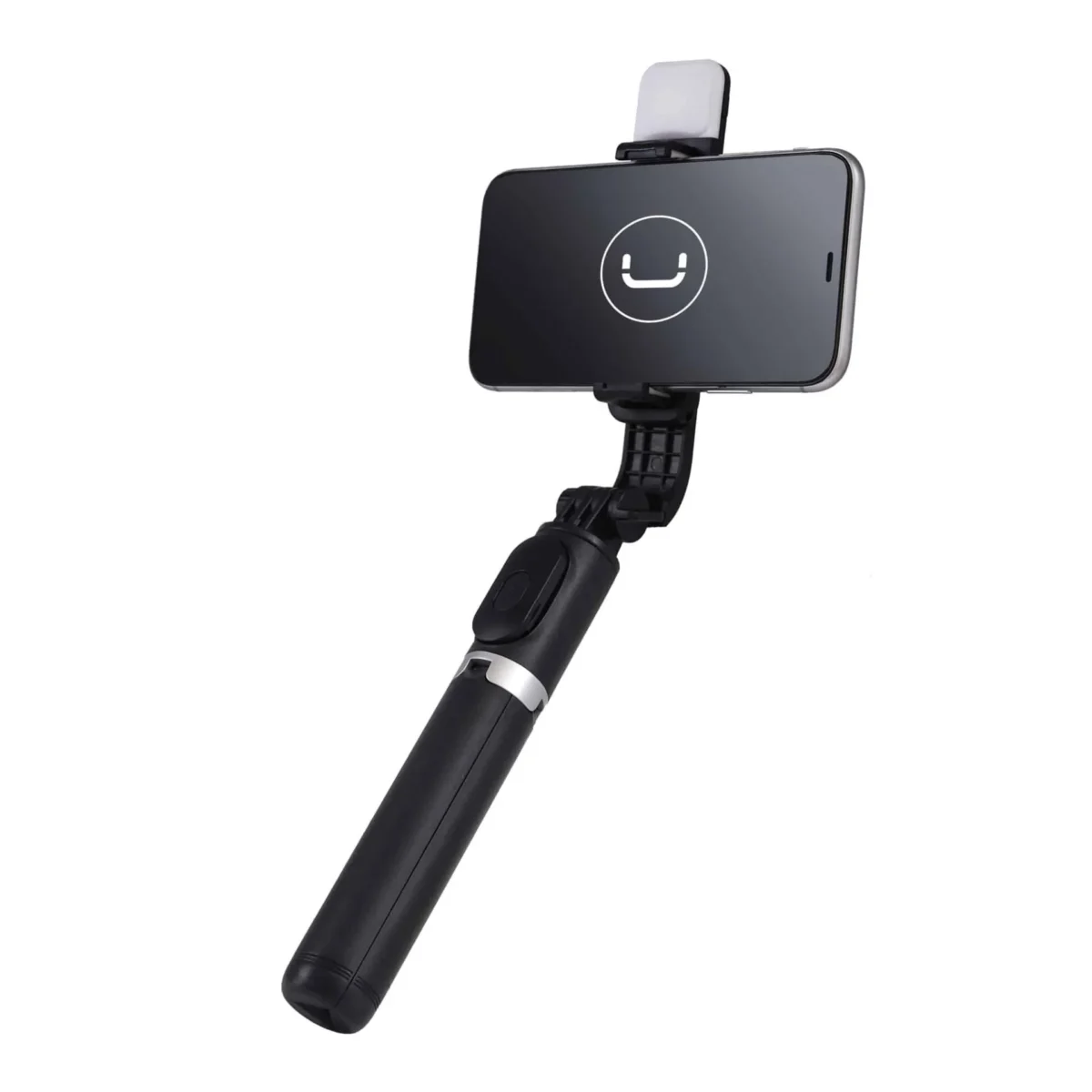 Selfie Stick & Tripod with LED Light - Image 1