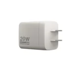 Wall Fast Charger GaN PD20W Dual Port Type A & C - Image 4