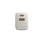 Wall Fast Charger GaN PD20W Dual Type A & C (ETL) - Image 2