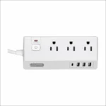 Power Strip Max 3 A/C + 3 USB A + 1 USB C - Image 2